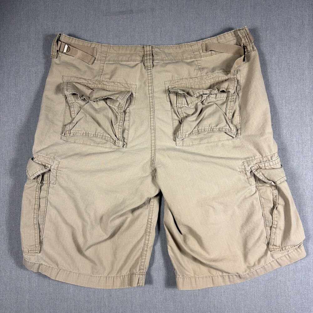 Polo Jeans Co Ralph Lauren Cargo Shorts Mens Sz 34  Military Ripstop - Picture 4 of 8